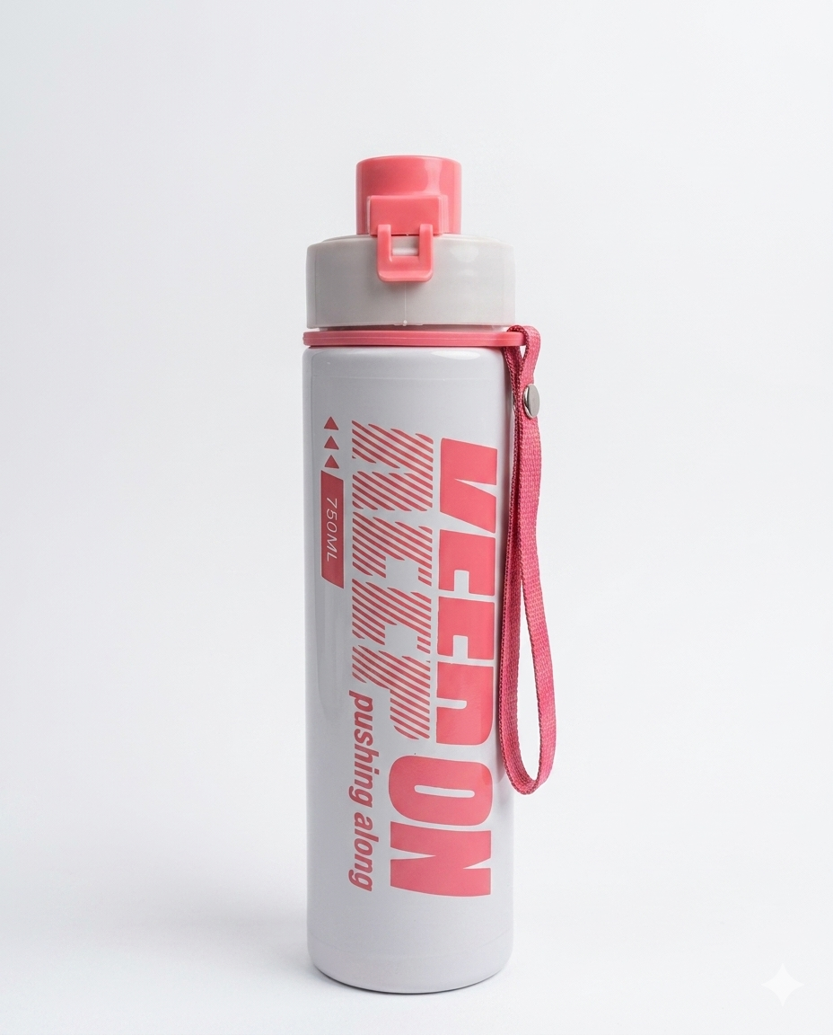 Keep On Sports Bottle - White