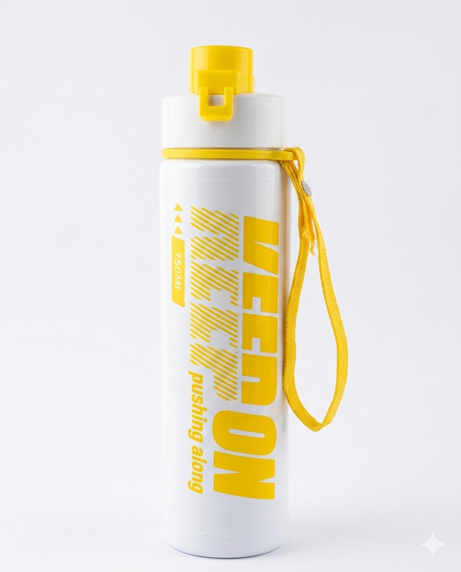 Keep On Sports Bottle - White