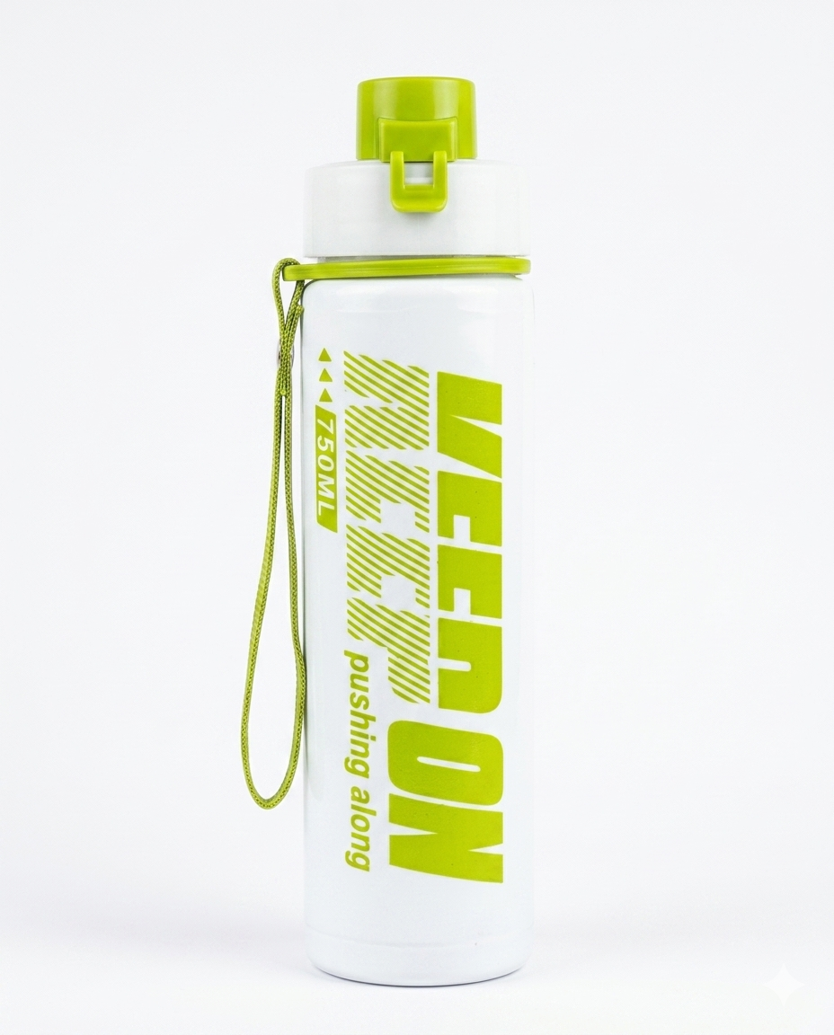 Keep On Sports Bottle - White