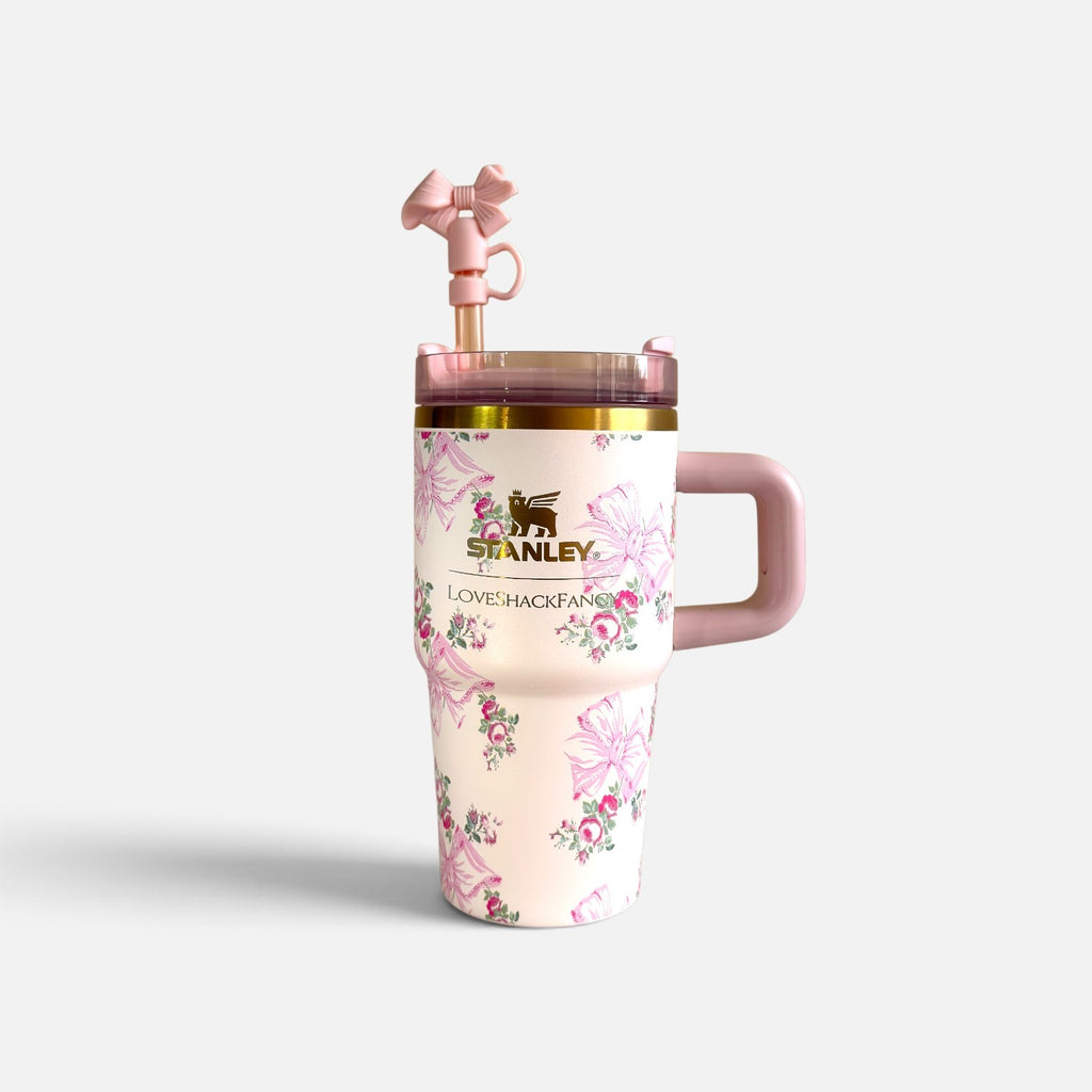 Stanley x LoveShackFancy Floral - 20oz Quencher H2.0 Tumbler