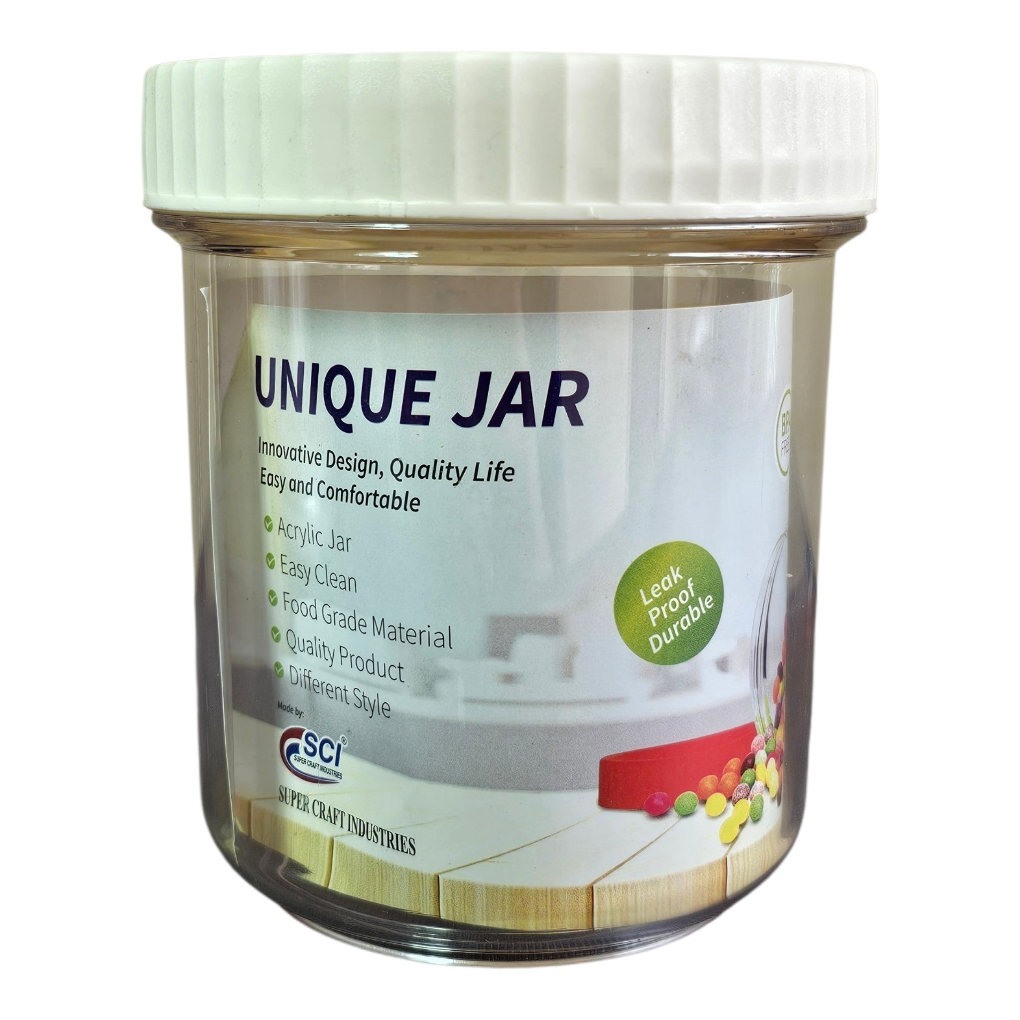 Acrylic Storage Jar1
