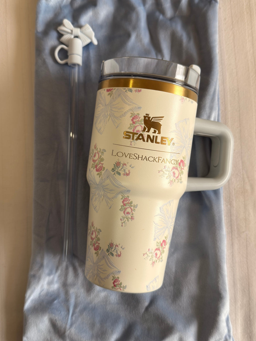Stanley x LoveShackFancy - 20oz Quencher H2.0 Tumbler